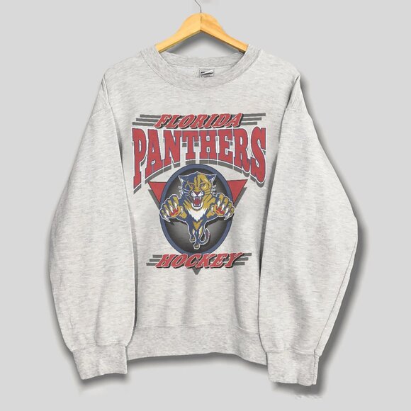 Vintage 90s Florida Panther Hockey Sweatshirt, Retro NHL Shirt For Men Women - Picture 1 of 2